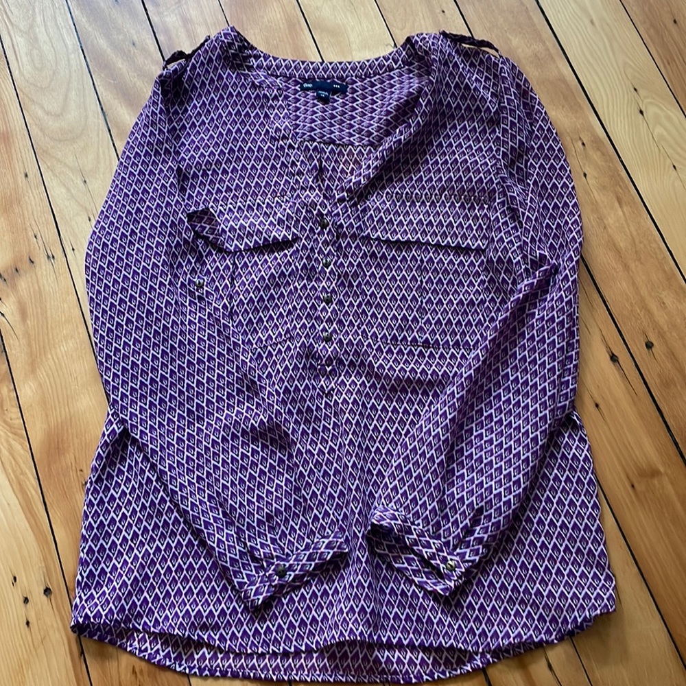 Purple blouse